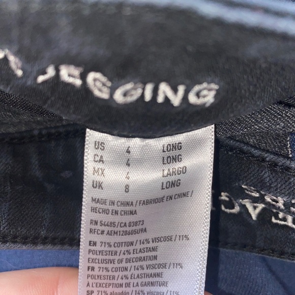american eagle black jeans - Picture 4 of 4